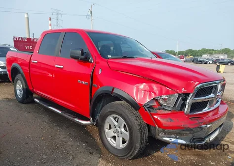 2009 Dodge Ram 1500 from USA, damaged, VIN 1D3HV13T19J522781